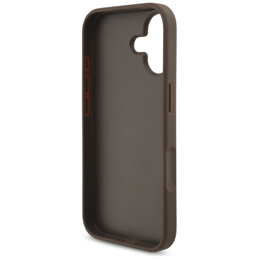 Futrola za Apple iPhone 17, Guess, 4G Big Logo, Braon