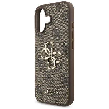Futrola za Apple iPhone 17, Guess, 4G Big Logo, Braon