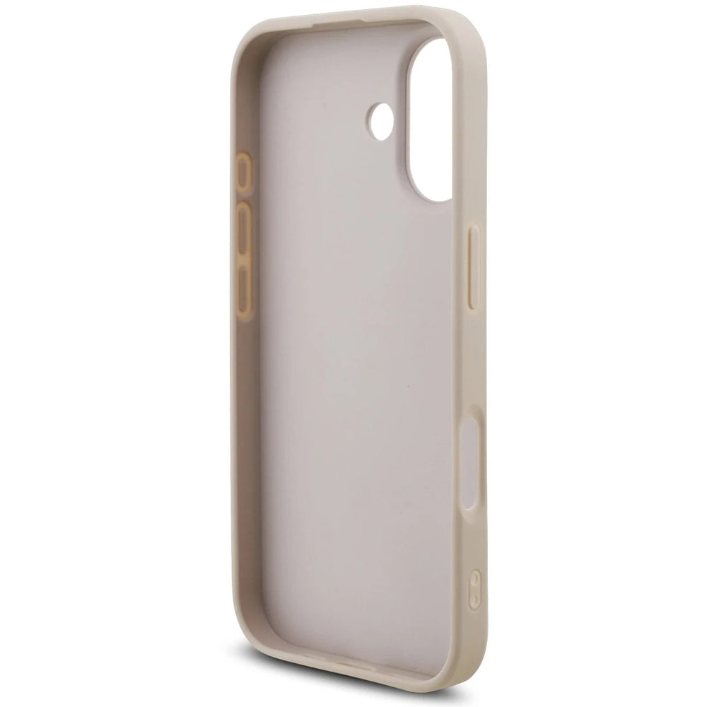 Futrola za Apple iPhone 17, Guess, 4G Classic Logo with Strap, Roze