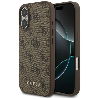 Futrola za Apple iPhone 17, Guess, 4G Classic, Braon