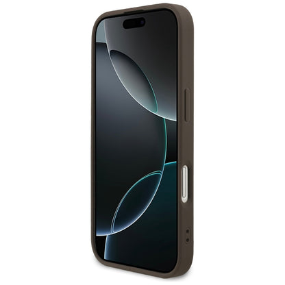 Futrola za Apple iPhone 17, Guess, 4G Classic, Braon