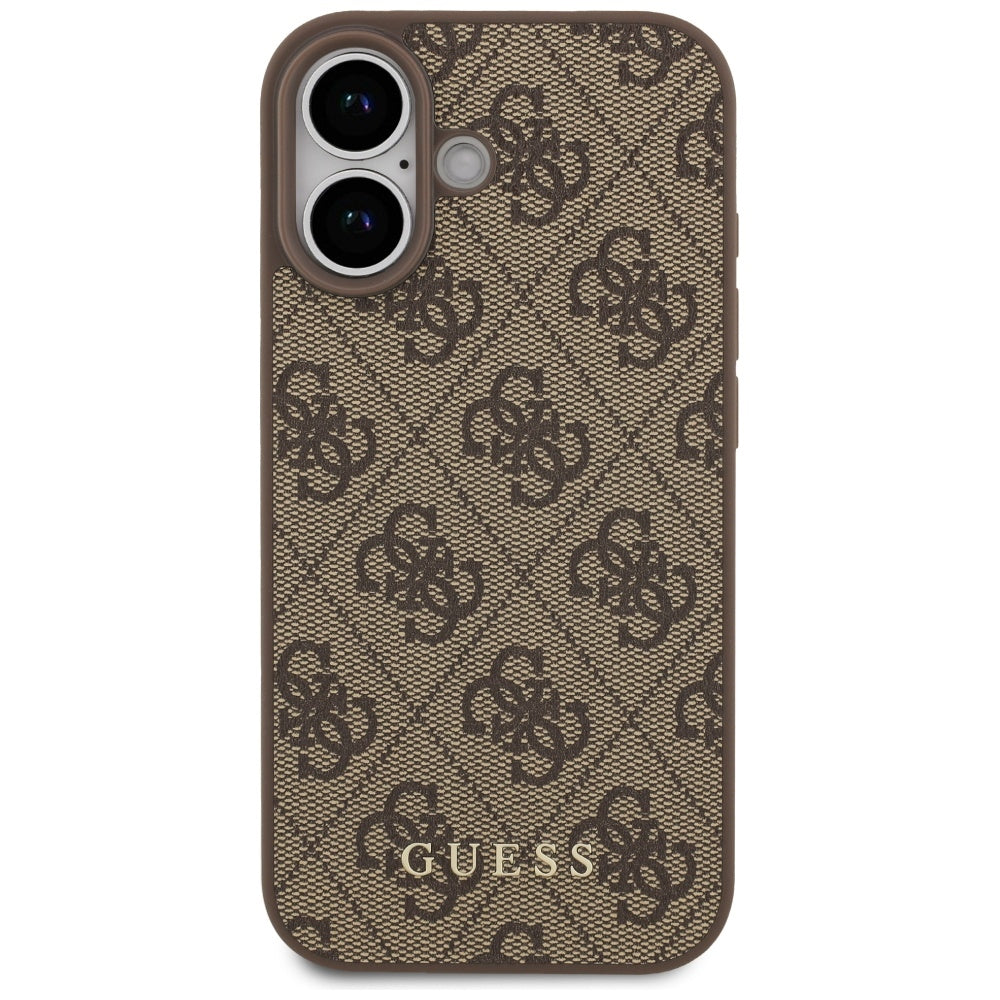 Futrola za Apple iPhone 17, Guess, 4G Classic, Braon