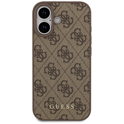 Futrola za Apple iPhone 17, Guess, 4G Classic, Braon