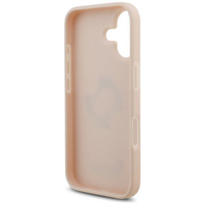 Futrola za Apple iPhone 17, Guess, 4G Grained Big and Classic Logo, Roze