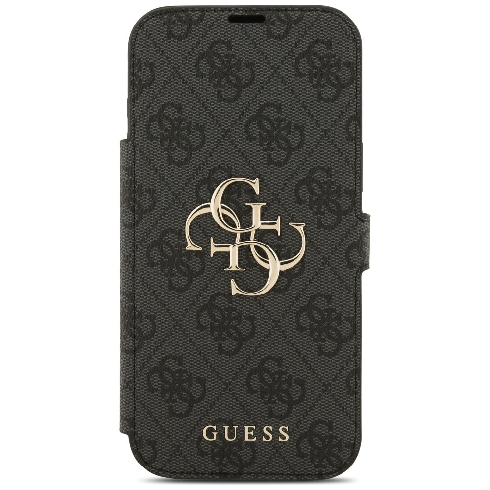 Futrola za Apple iPhone 17, Guess, 4G Metal Logo, Crna