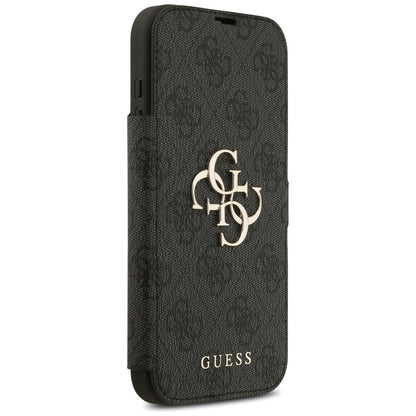 Futrola za Apple iPhone 17, Guess, 4G Metal Logo, Crna