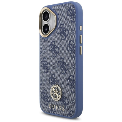 Futrola za Apple iPhone 17, Guess, 4G Strass Logo, Plava
