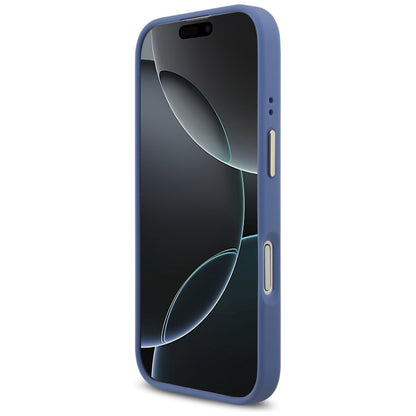 Futrola za Apple iPhone 17, Guess, 4G Strass Logo, Plava