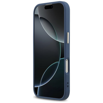 Futrola za Apple iPhone 17, Guess, Big 4G Logo Classic, Plavo Zlatna
