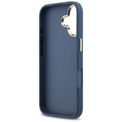 Futrola za Apple iPhone 17, Guess, Big 4G Logo Classic, Plavo Zlatna