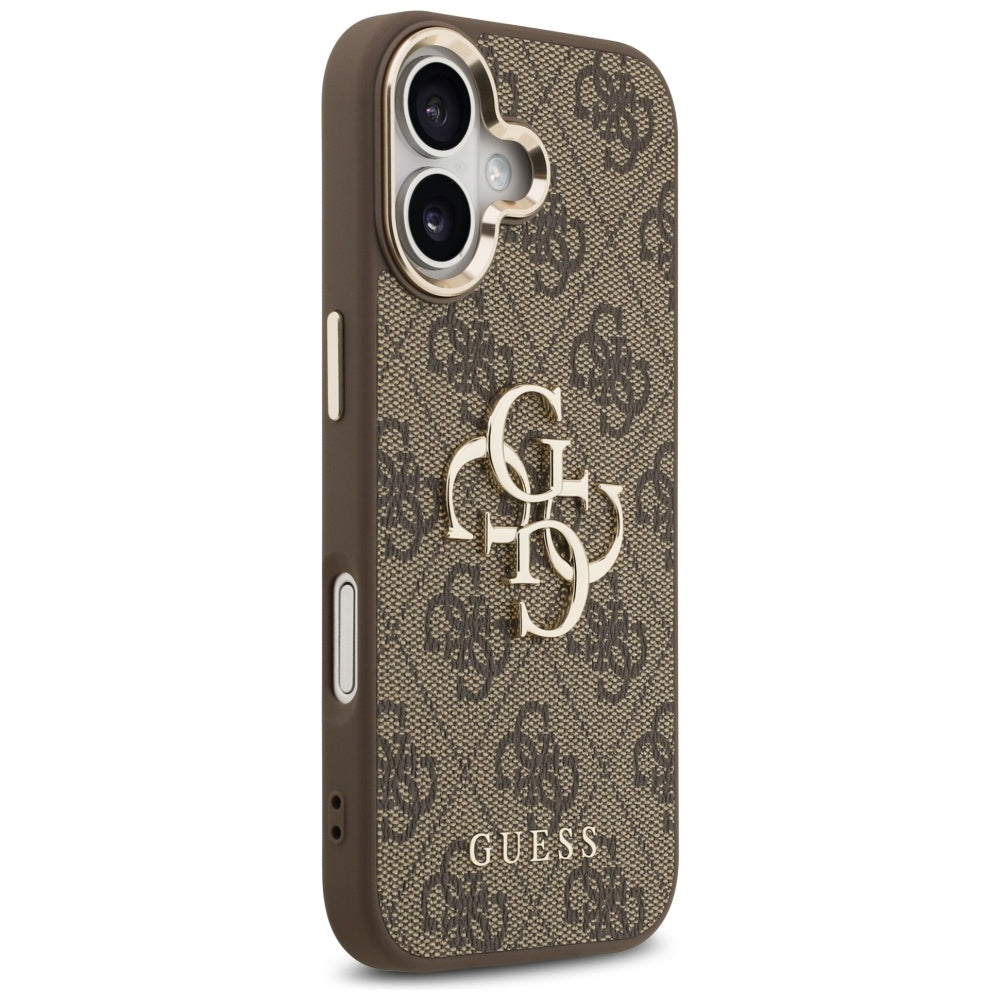Futrola za Apple iPhone 17, Guess, Big 4G Logo Classic, Zlatno Braon