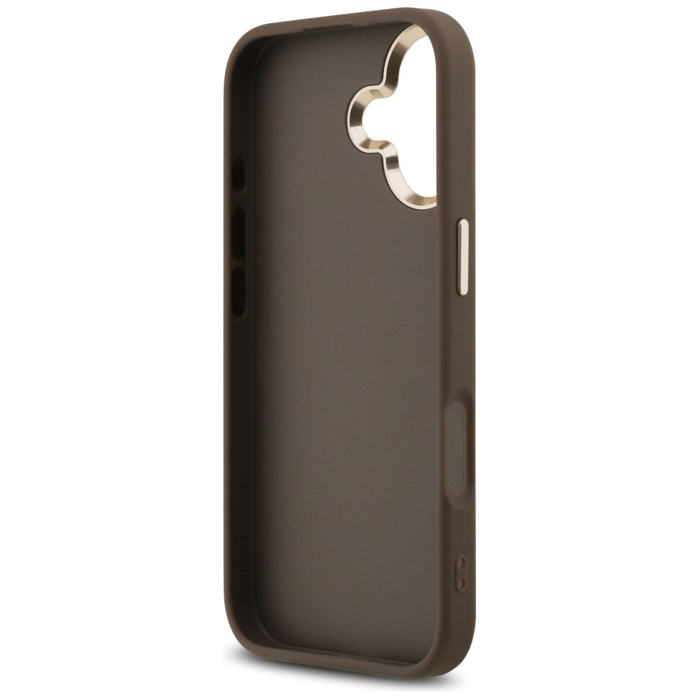 Futrola za Apple iPhone 17, Guess, Big 4G Logo Classic, Zlatno Braon