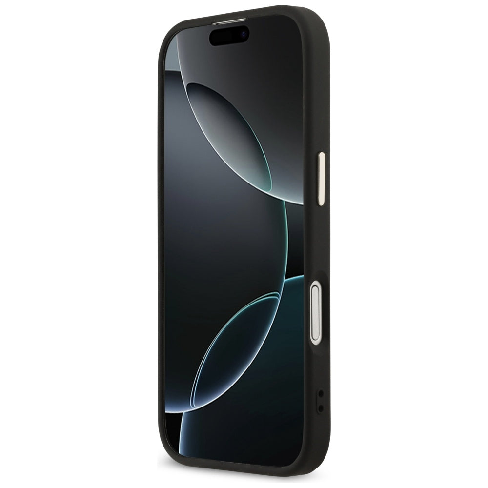 Futrola za Apple iPhone 17, Guess, Big 4G Logo Classic, Crno Zlatna