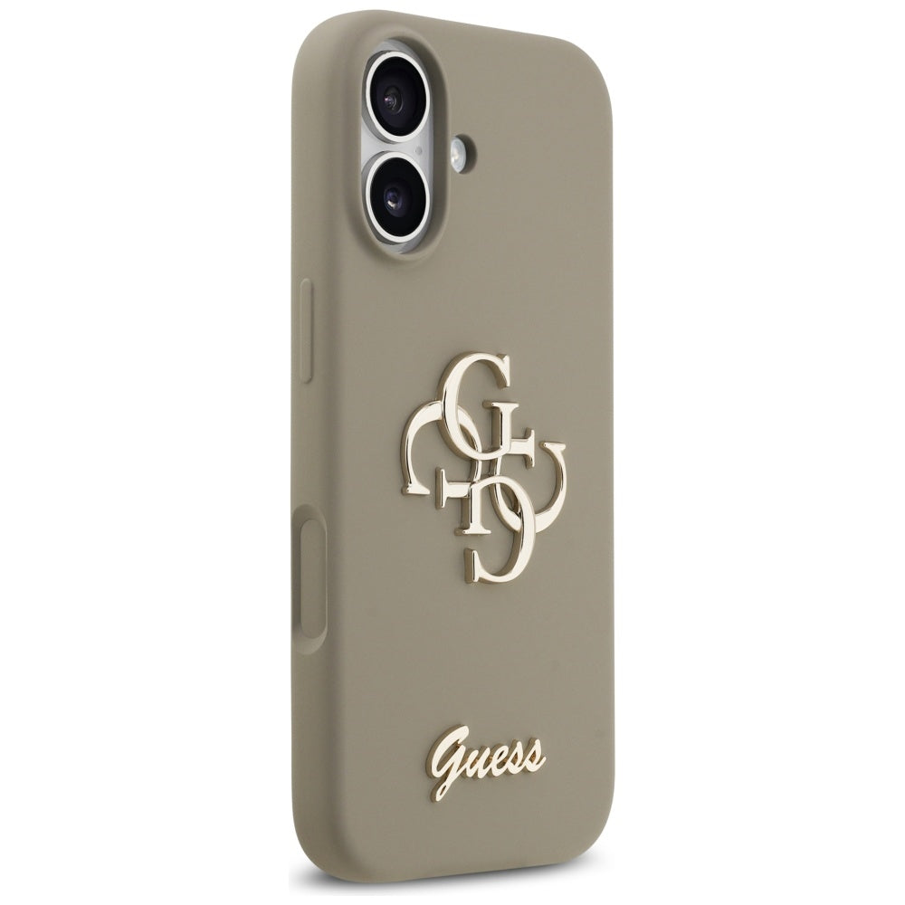 Futrola za Apple iPhone 17, Guess, Big 4G Script, Braon