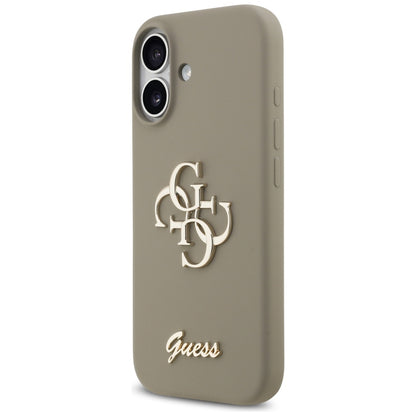 Futrola za Apple iPhone 17, Guess, Big 4G Script, Braon