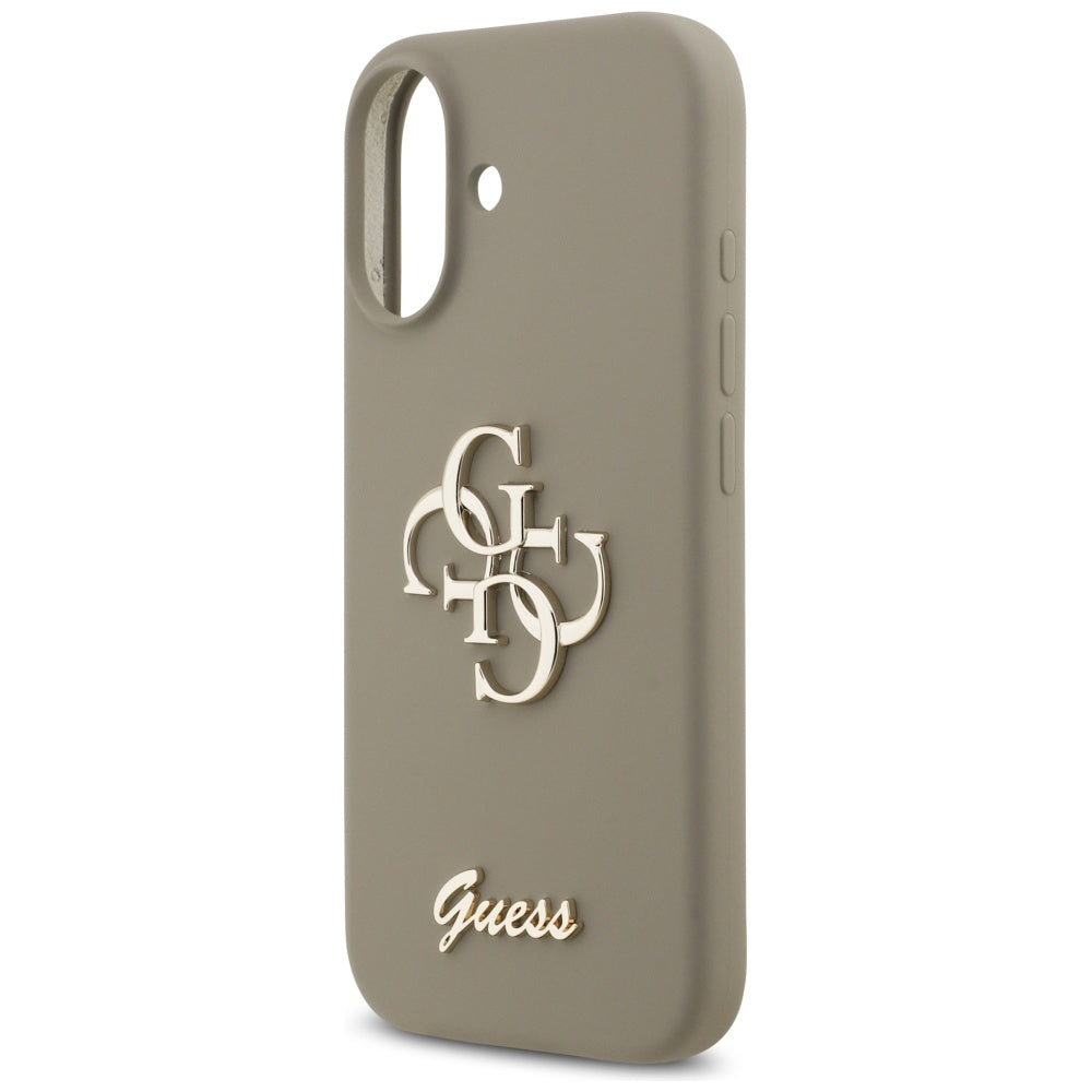 Futrola za Apple iPhone 17, Guess, Big 4G Script, Braon