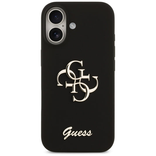 Futrola za Apple iPhone 17, Guess, Big 4G Script, Crna