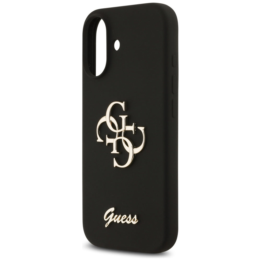 Futrola za Apple iPhone 17, Guess, Big 4G Script, Crna
