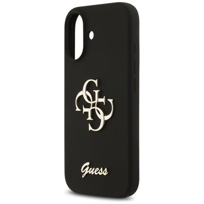 Futrola za Apple iPhone 17, Guess, Big 4G Script, Crna