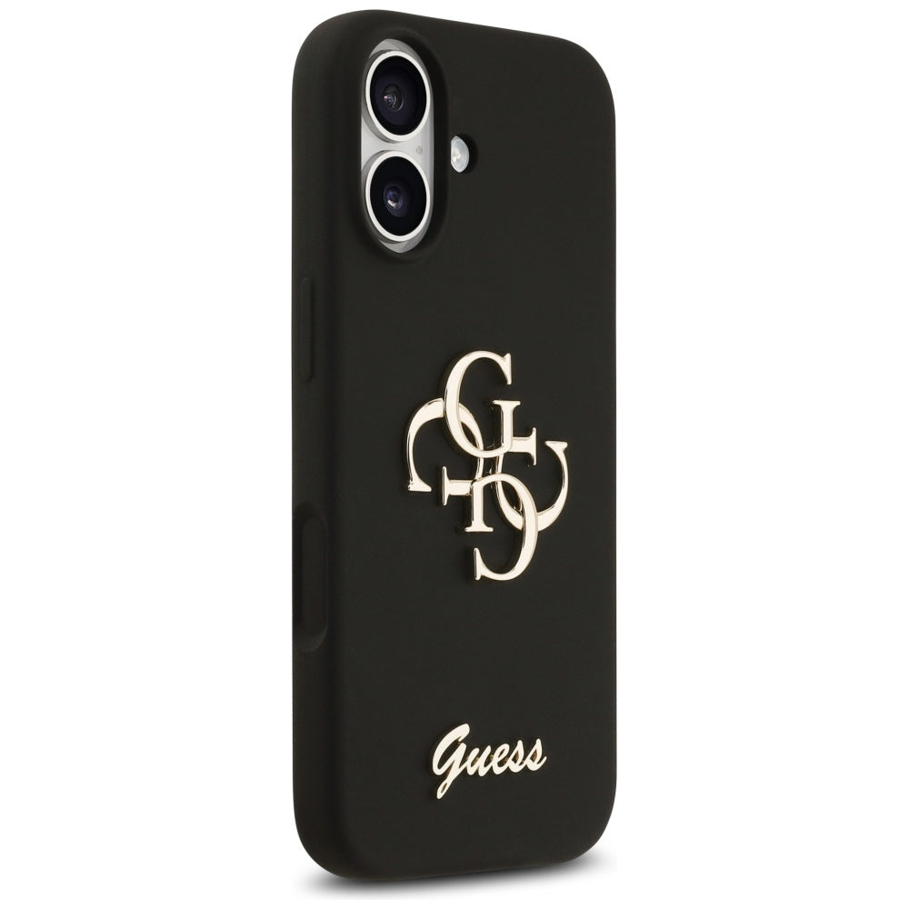 Futrola za Apple iPhone 17, Guess, Big 4G Script, Crna
