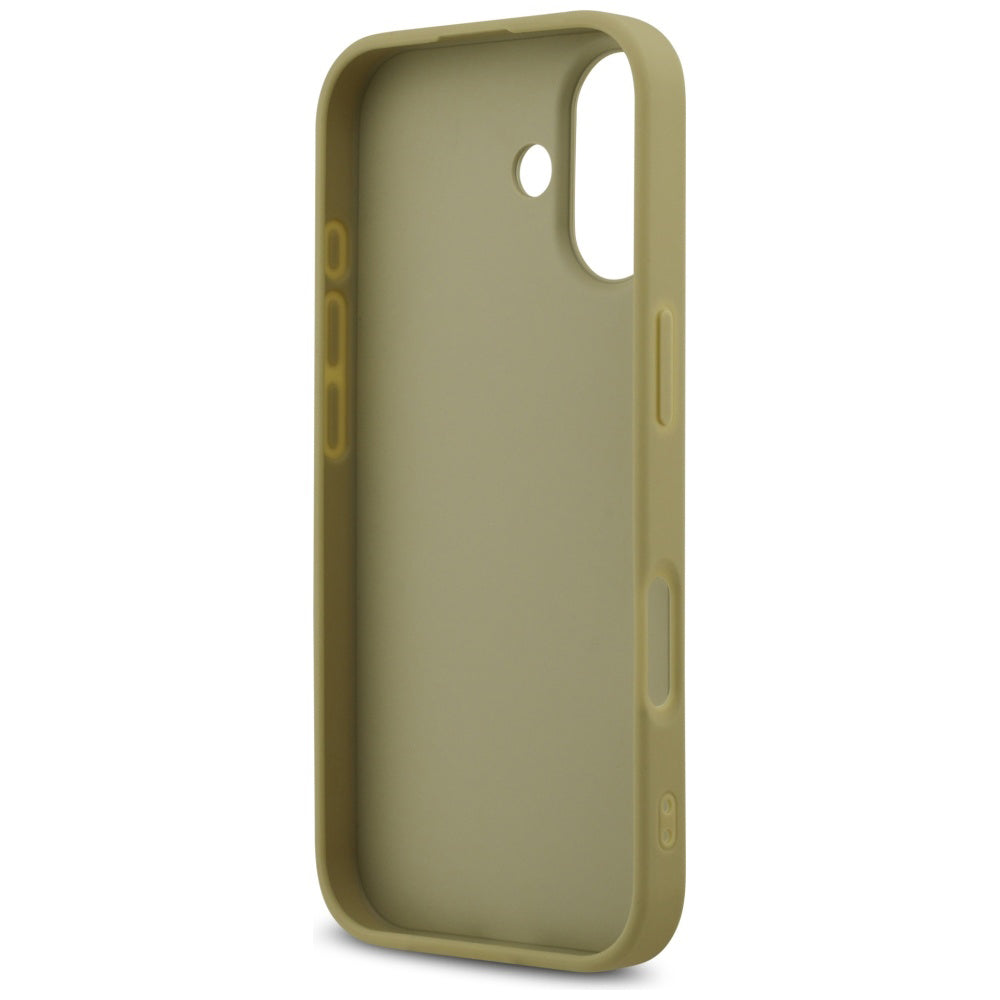 Futrola za Apple iPhone 17, Guess, Fixed Glitter Big 4G, Zlatna