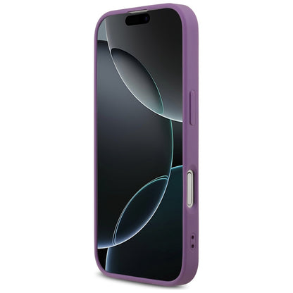 Futrola za Apple iPhone 17, Guess, Fixed Glitter Big 4G, Ljubičasta