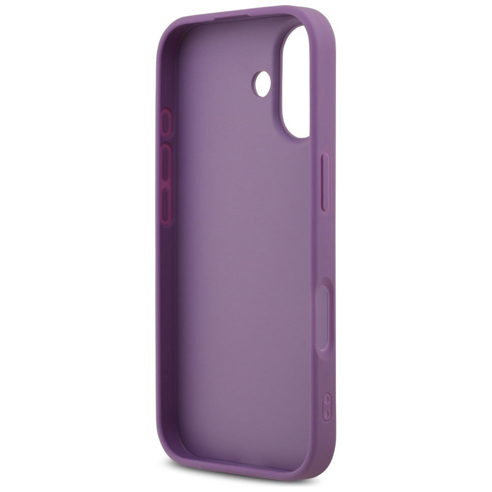 Futrola za Apple iPhone 17, Guess, Fixed Glitter Big 4G, Ljubičasta