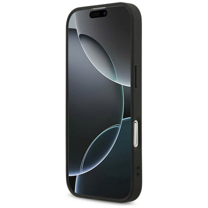 Futrola za Apple iPhone 17, Guess, Fixed Glitter Big 4G, Crna