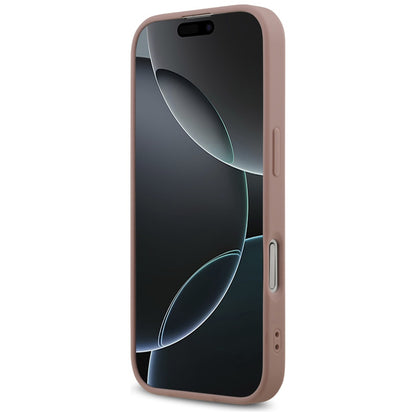 Futrola za Apple iPhone 17, Guess, Fixed Glitter Big 4G, Roze
