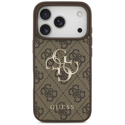 Futrola za Apple iPhone 17 Pro, Guess, 4G Big Logo, Braon