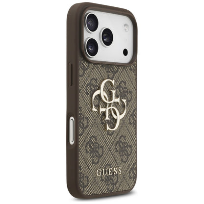 Futrola za Apple iPhone 17 Pro, Guess, 4G Big Logo, Braon