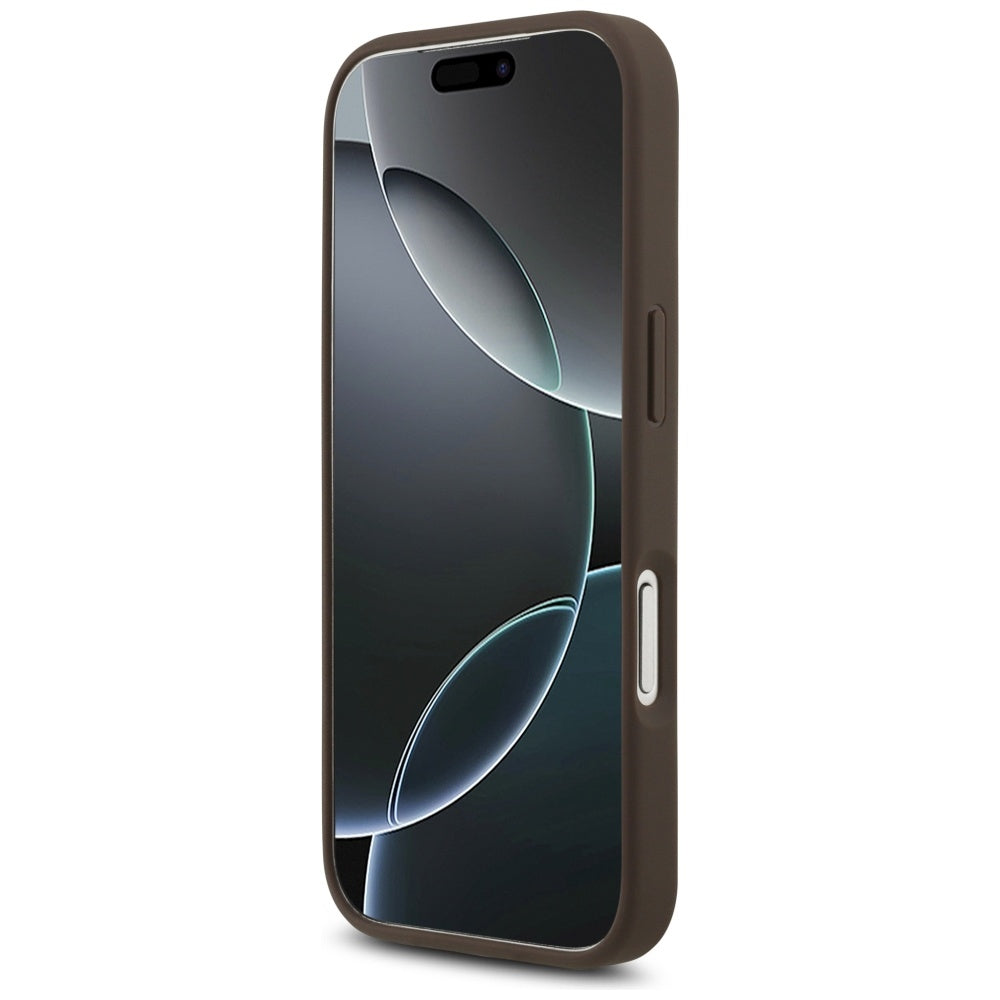Futrola za Apple iPhone 17 Pro, Guess, 4G Big Logo, Braon