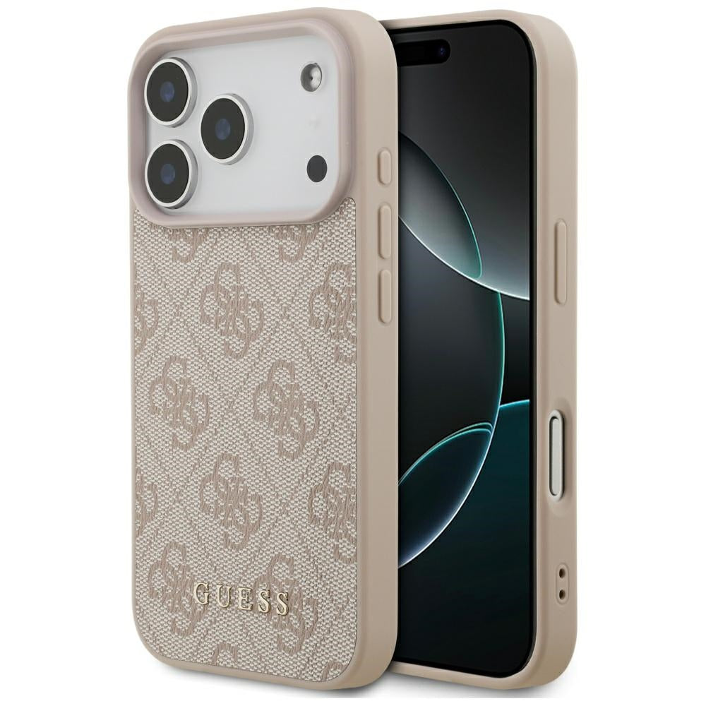 Futrola za Apple iPhone 17 Pro, Guess, 4G Classic, Roze