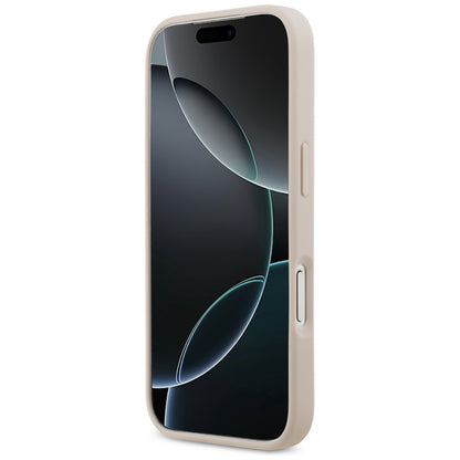 Futrola za Apple iPhone 17 Pro, Guess, 4G Double Card Triangle, Roze