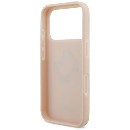 Futrola za Apple iPhone 17 Pro, Guess, 4G Grained Big and Classic Logo, Roze