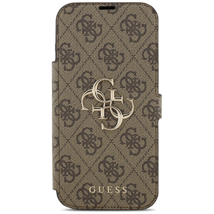 Futrola za Apple iPhone 17 Pro, Guess, 4G Metal Logo, Braon
