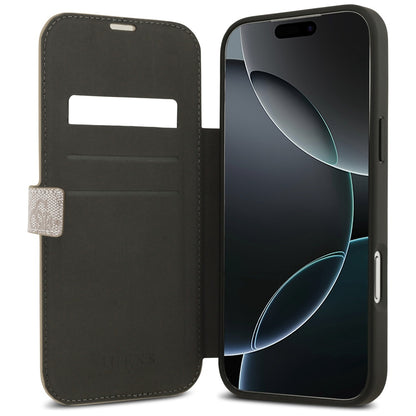 Futrola za Apple iPhone 17 Pro, Guess, 4G Metal Logo, Roze