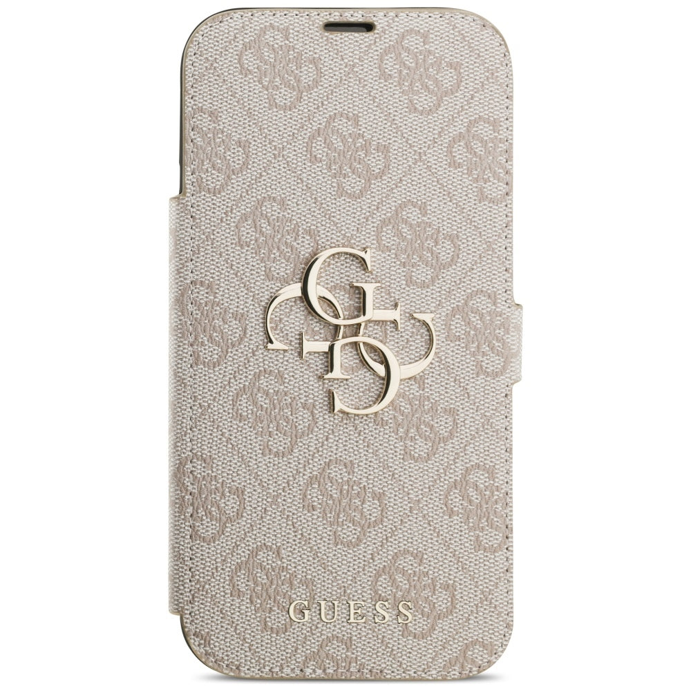 Futrola za Apple iPhone 17 Pro, Guess, 4G Metal Logo, Roze