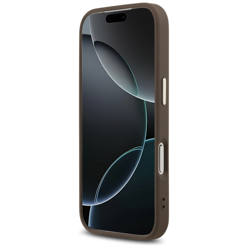 Futrola za Apple iPhone 17 Pro, Guess, Big 4G Logo Classic, Zlatno Braon