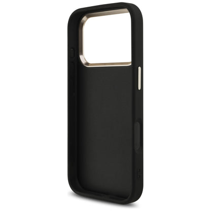 Futrola za Apple iPhone 17 Pro, Guess, Big 4G Logo Classic, Crno Zlatna