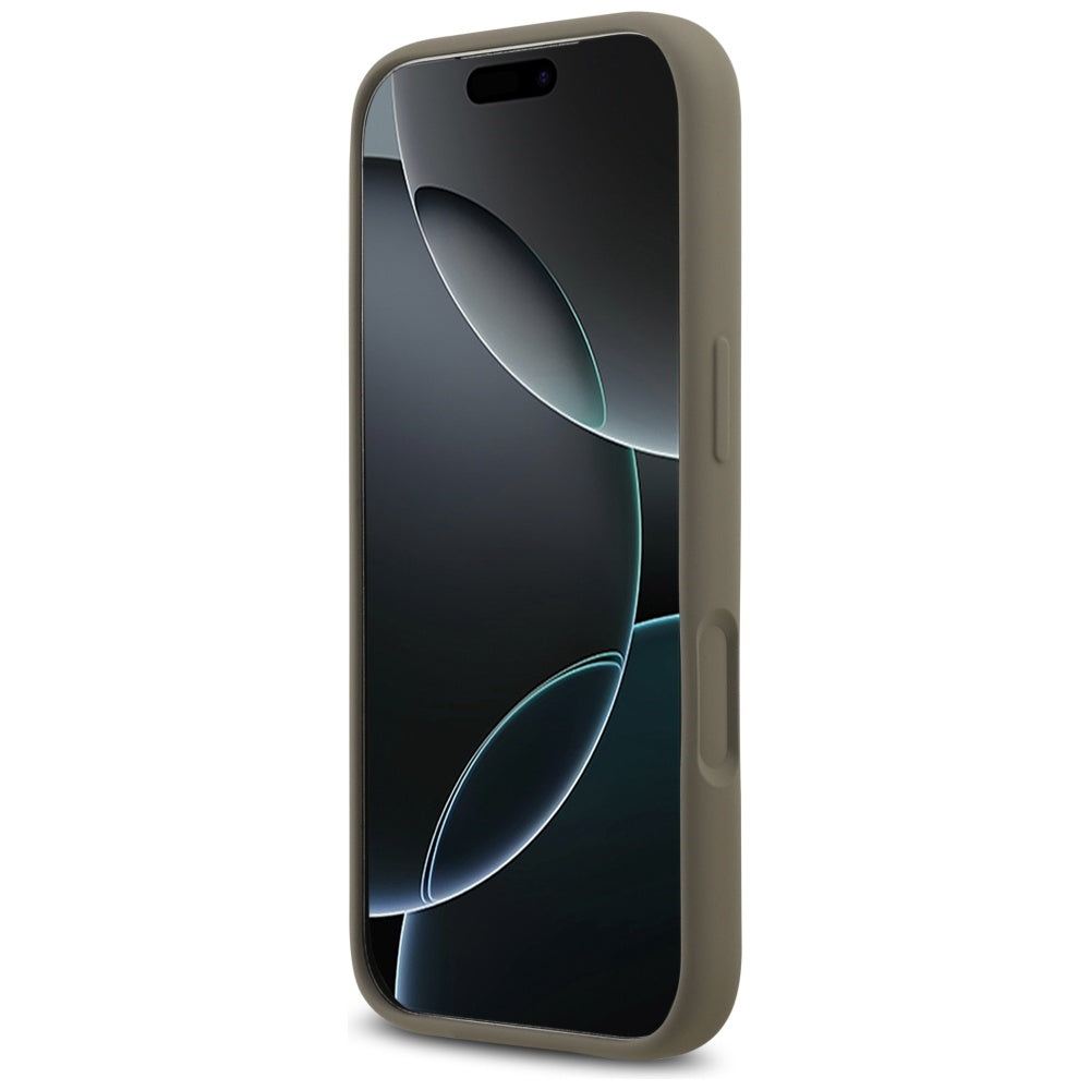 Futrola za Apple iPhone 17 Pro, Guess, Big 4G Script, Braon