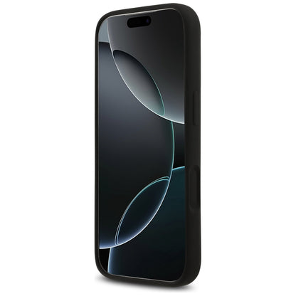 Futrola za Apple iPhone 17 Pro, Guess, Big 4G Script, Crna