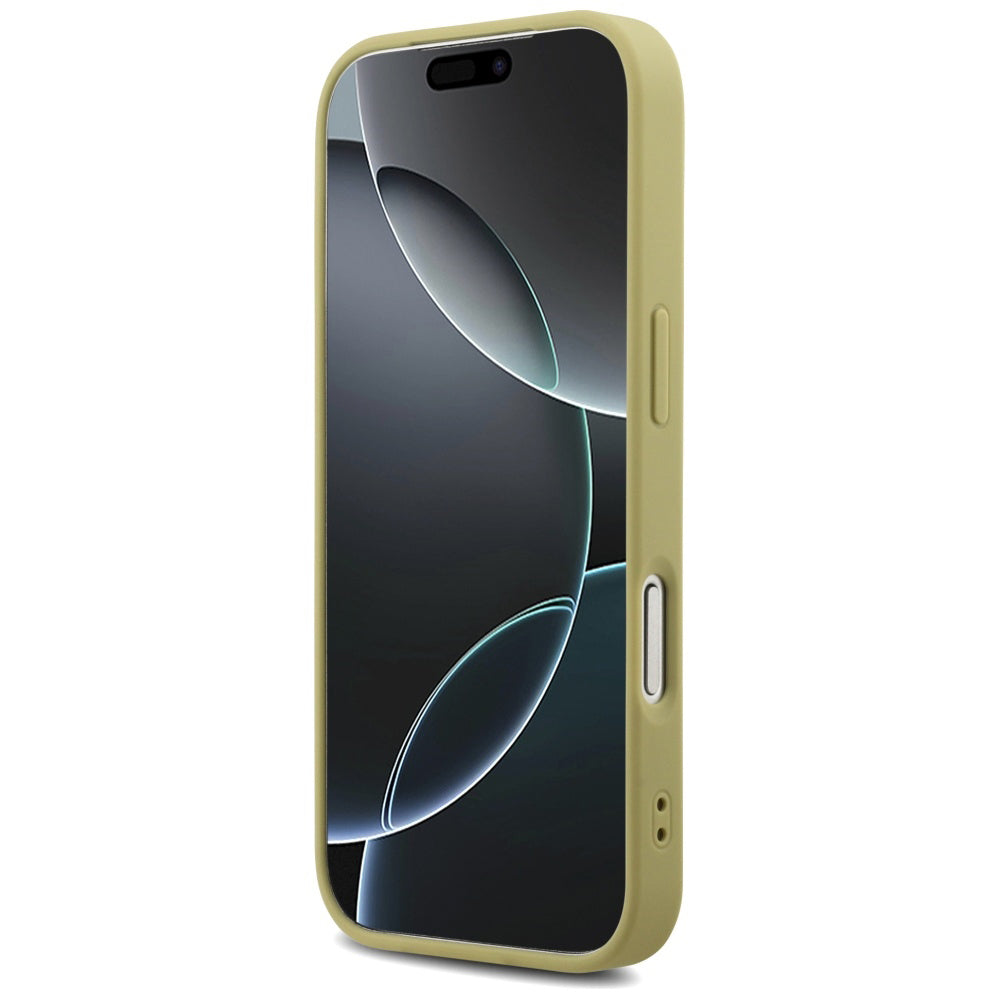 Futrola za Apple iPhone 17 Pro, Guess, Fixed Glitter Big 4G, Zlatna