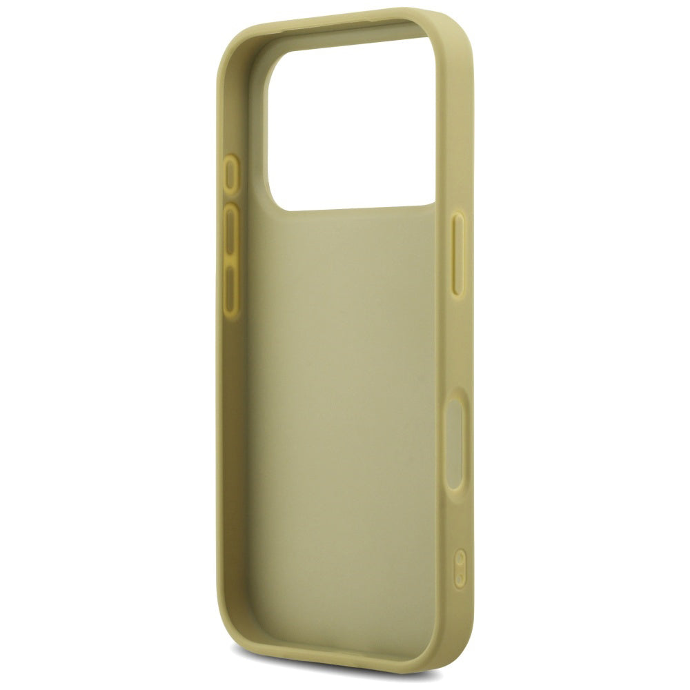 Futrola za Apple iPhone 17 Pro, Guess, Fixed Glitter Big 4G, Zlatna