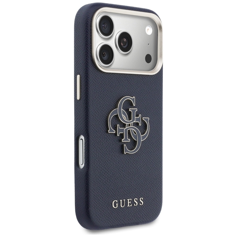 Futrola za Apple iPhone 17 Pro, Guess, Resin Logo, Plava
