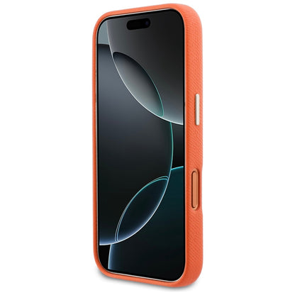 Futrola za Apple iPhone 17 Pro, Guess, Resin Logo, Narandžasta