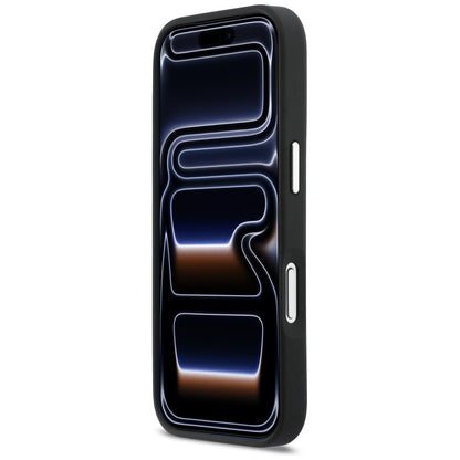 Futrola za Apple iPhone 17 Pro, Karl Lagerfeld, Karl & Choupette Print with Pocket, Crna