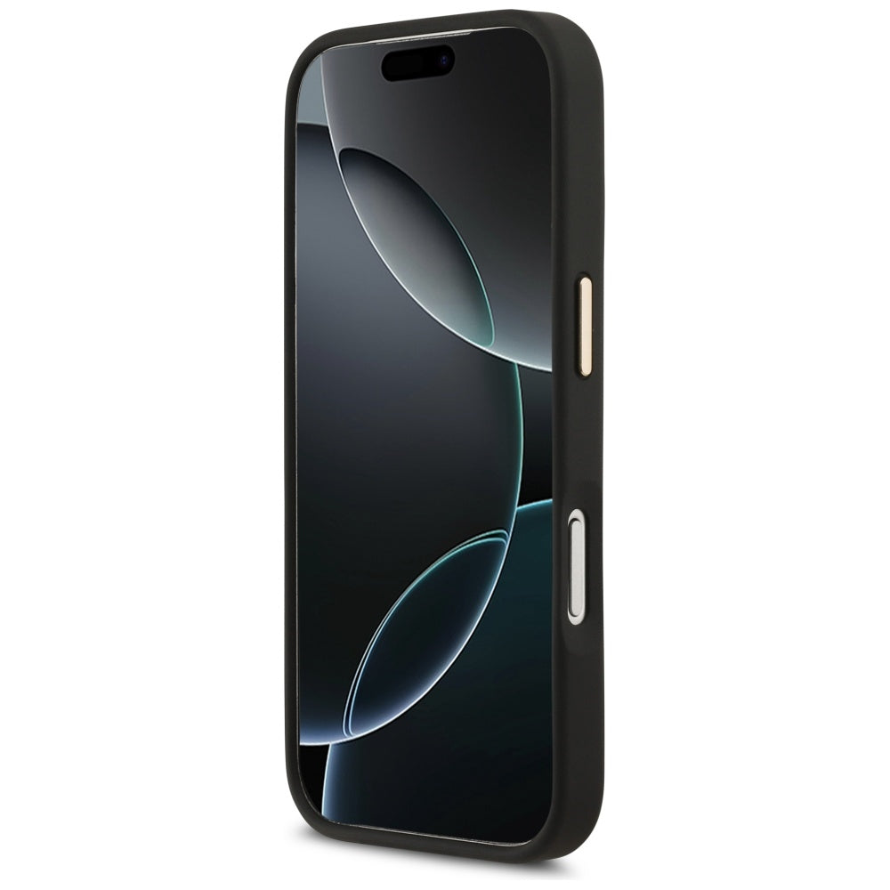 Futrola za Apple iPhone 17 Pro, Karl Lagerfeld, Script Logo, Crna