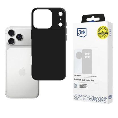 Futrola za Apple iPhone 17 Pro Max, 3MK, Pro, Crna Mat