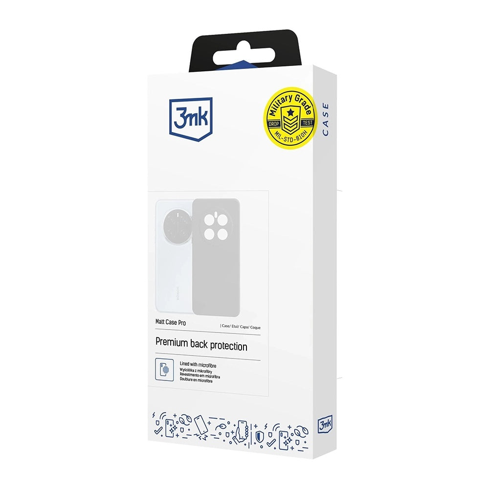 Futrola za Apple iPhone 17 Pro Max, 3MK, Pro, Crna Mat